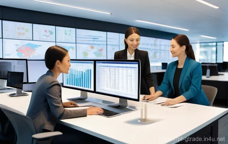 무역 업무를 위한 스프레드시트 활용법 - **Prompt:** A successful Brazilian female entrepreneur, around 30-40 years old, sitting comfortably ...